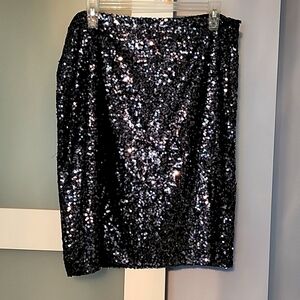 Calvin Klein sequin skirt size 12.